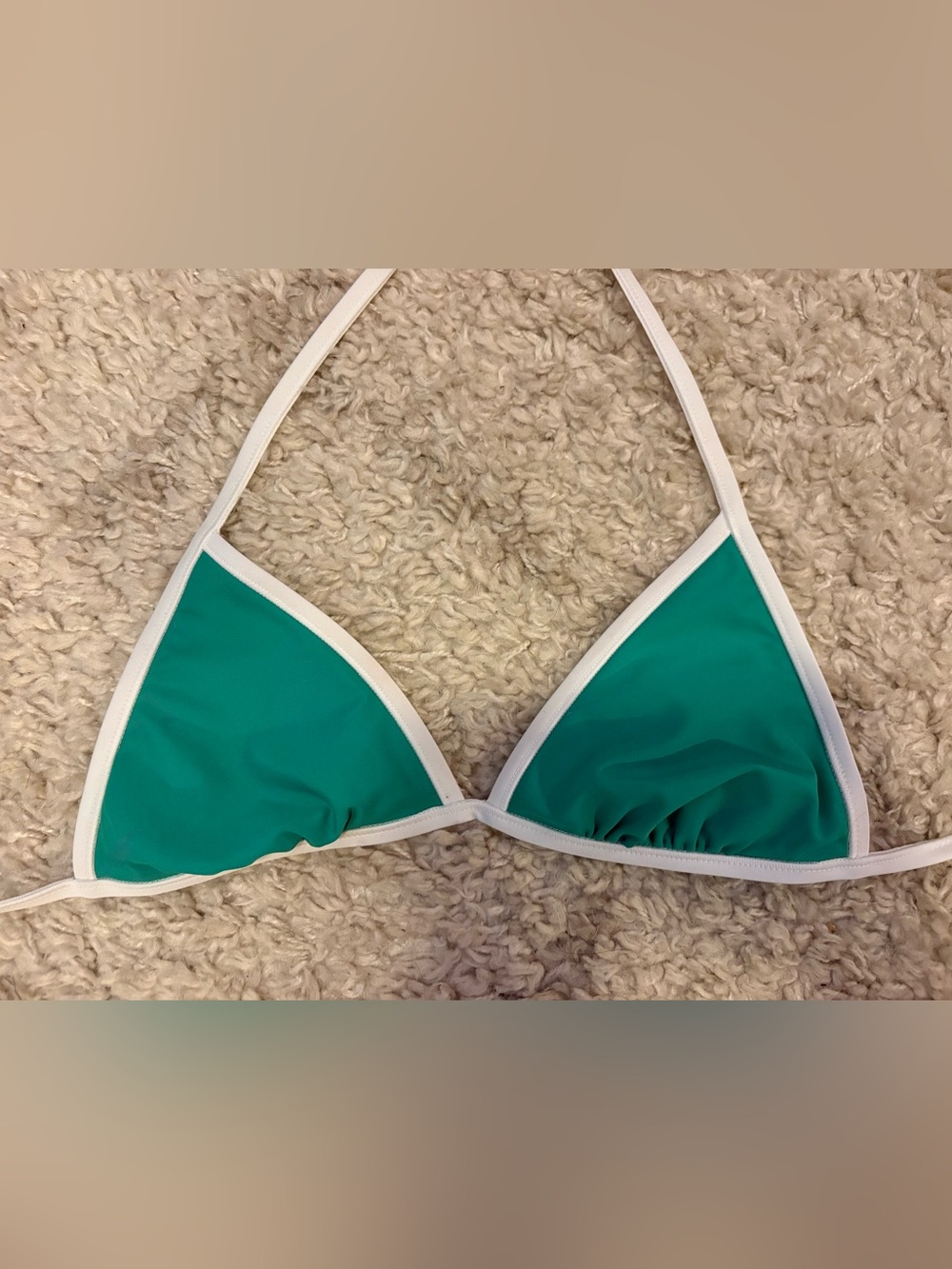 Wild fable green bathing suit top